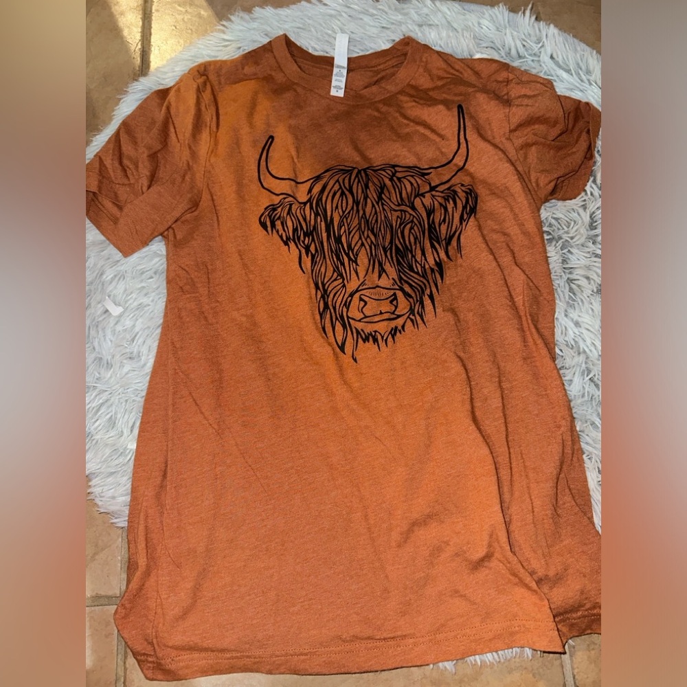 Highland Cow 🐄 Short Sleeve Tee